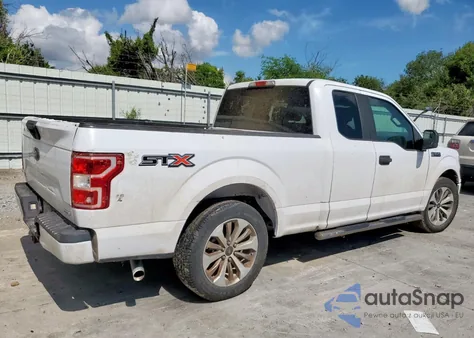 2018 Ford F150 Super Cab из США, поврежденный, VIN 1FTEX1CP3JKC69633